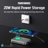 Transformers TF-D36 Magnetic Wireless Power Bank 10000mAh
