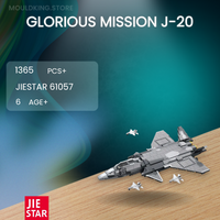 JIESTAR 61057 Glorious Mission J-20 with 1365 Pieces
