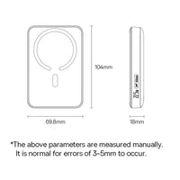 Baseus EnerFill FM11 Ultra-Mini Magnetic Power Bank 10000mAh 22.5W
