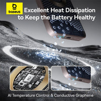 Baseus EnerFill FM11 Ultra-Mini Magnetic Power Bank 10000mAh 22.5W
