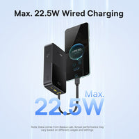 Baseus EnerFill FC51 Bipow2 Pro Digital Display Power Bank with Built-in Cable 20000mAh 22.5W