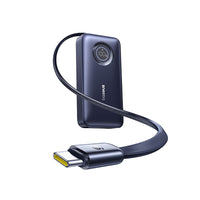 Baseus EnerCore CR11 Power Bank With Retractable Cable 10000mAh 45W-Cosmic Black
