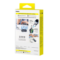 Baseus EnerFill FC21 Qpow 3 Ultra Digital Display Power Bank With Detachable Cable 10000mAh 45W
