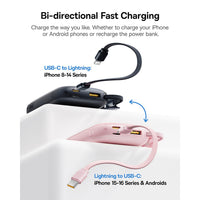 Baseus EnerFill FC21 Qpow 3 Ultra Digital Display Power Bank With Detachable Cable 10000mAh 45W
