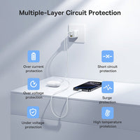 Baseus EnerFill FN11 Fast Charger 2U+C 30W AU Moon White
