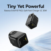 Baseus EnerFill FN21 Fast Charger 1C 30W AU-Cosmic Black
