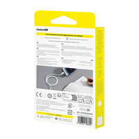 Baseus Foamed Silicone Fast Charging Data Cable USB-A to iP 2.4A (1m)
