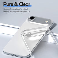 iPhone 17 Pro Max / 18 Pro Max Mercury Transparent Pearl Jelly Case Cover

