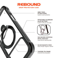 iPhone 18 Pro Max / 17 Pro Max REDEFINE Rebound Drop Protection Case Cover With Magnetic Ring
