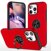 Magnetic Ring Holder Shockproof Cover Case for iPhone 16