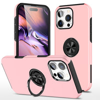 Magnetic Ring Holder Shockproof Cover Case for iPhone 16
