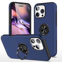 Magnetic Ring Holder Shockproof Cover Case for iPhone 16
