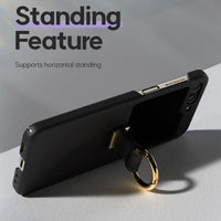 Mercury Golden Bell Ring Holder Case for Samsung Galaxy Z Flip5
