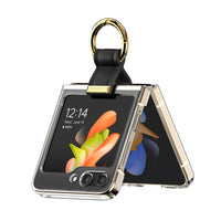 Mercury Golden Bell Ring Holder Case for Samsung Galaxy Z Flip5
