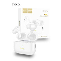 Hoco EW56 Plus Active Noise Cancelling Wireless Earphones - White
