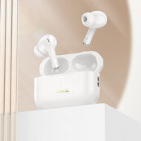 Hoco EW56 Plus Active Noise Cancelling Wireless Earphones - White
