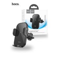 Hoco HW4 15W Air Vent Journey Wireless Car Holder - Black
