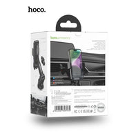 Hoco HW9 15W Fast Wireless Charger 2in1 Car Holder - Black
