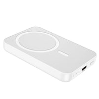 Hoco J109 15W PD20W 5000mAh Magnetic Wireless Charging Power Bank - White
