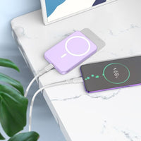 Hoco J109 15W PD20W 5000mAh Magnetic Wireless Charging Power Bank - White
