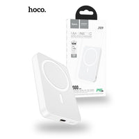 Hoco J109 15W PD20W 5000mAh Magnetic Wireless Charging Power Bank - White
