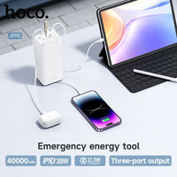 Hoco J111B 30000mAh Smart Charge Power Bank - Black
