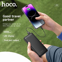 Hoco J111B 30000mAh Smart Charge Power Bank - Black
