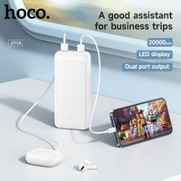 Hoco J111B 30000mAh Smart Charge Power Bank - Black
