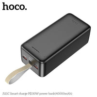 Hoco J111C 40000mAh PD30W Smart Charge Power Bank - Black
