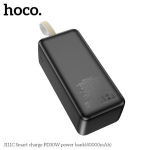 Hoco J111C 40000mAh PD30W Smart Charge Power Bank - Black