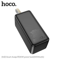 Hoco J111D 50000mAh PD30W Smart Charge Power Bank - Black
