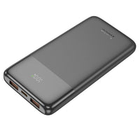 Hoco J121 10000mAh 22.5W Ultra Thin Fully Compatible Power Bank - Black
