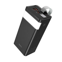 Hoco J86 40000mAh 22.5W Powermaster Power Bank With LED Lamp - Black
