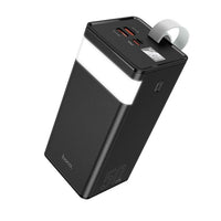 Hoco J86A 50000mAh 22.5W Powermaster Power Bank With LED Lamp - Black
