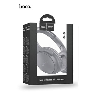 Hoco W40 Mighty Wireless Headphones - Grey