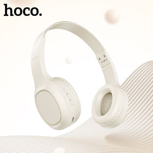 Hoco W46 Charm Bluetooth Headphones - White