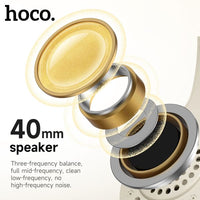 Hoco W46 Charm Bluetooth Headphones - Black
