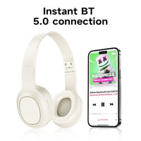 Hoco W46 Charm Bluetooth Headphones - White
