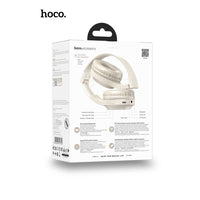 Hoco W46 Charm Bluetooth Headphones - White
