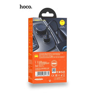 Hoco Z52 PD38W 1C1A Spacious Car Charger With USB-A To Micro USB Cable - Black
