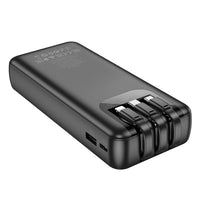 Hoco J114a 20000mAh All Cable and Digital Display Power Bank - Black
