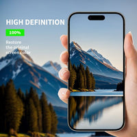 iPhone 16 Pro / 17 BLACKTECH AI AUTO 9D Full Cover Tempered Glass - Black
