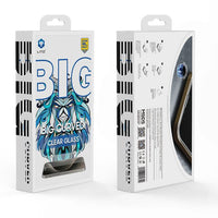 iPhone 16 Pro / 17 LITO LT - D19 Big curved 0.4mm Full Tempered Glass Screen Protector 5pcs - Clear
