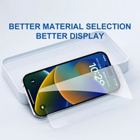 iPhone 16 Pro / 17 LITO LT - D19 Big curved 0.4mm Full Tempered Glass Screen Protector 5pcs - Clear