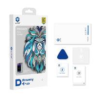 iPhone 16 Pro / 17 LITO LT - D5 D Pro Matte Privacy Full Glue full glass ESD Glue - Matte

