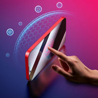 iPhone 16 Pro / 17 hoco. G15 Privacy 9D Full Cover Tempered Glass - Black