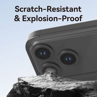 iPhone 17 LITO C1 Camera Anti-Glare Tempered Glass - Black
