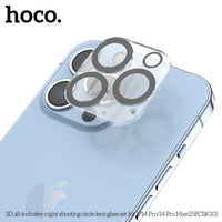 iPhone 17 hoco. G13 Camera Anti-Glare Tempered Glass - Clear
