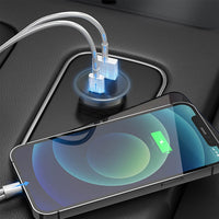 iQuick CQ2 38W Fast Car Charging USB-A & USB-C Ports
