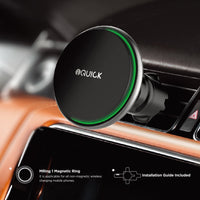 iQuick iGs3 Magnetic Pad Air-vent Car Mount 15W
